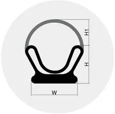 Non Reinforced Inflatable Seals