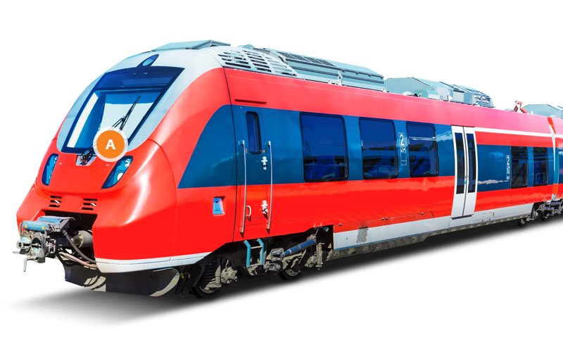 Front Glass Gasket (A)