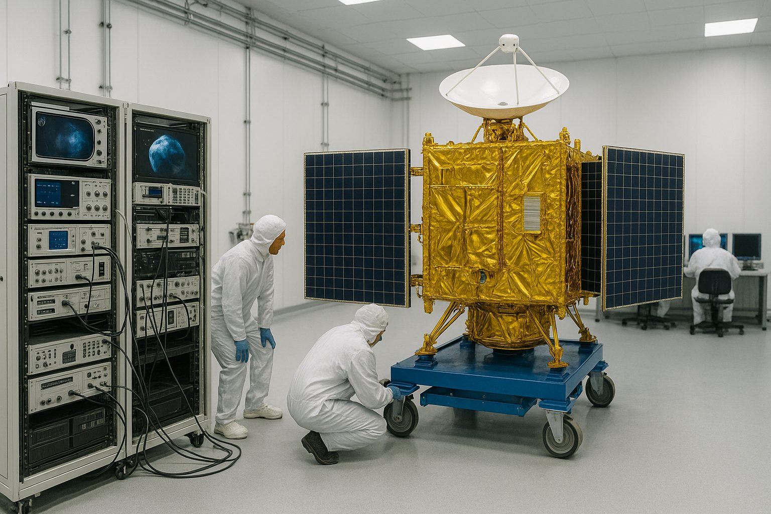 Inflatable seal for space research reverberation chamber